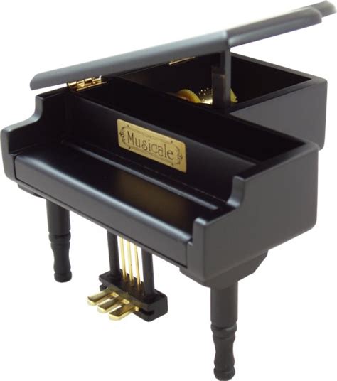 metal music box piano|miniature music boxes.